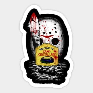 Jason The 13th Sticker